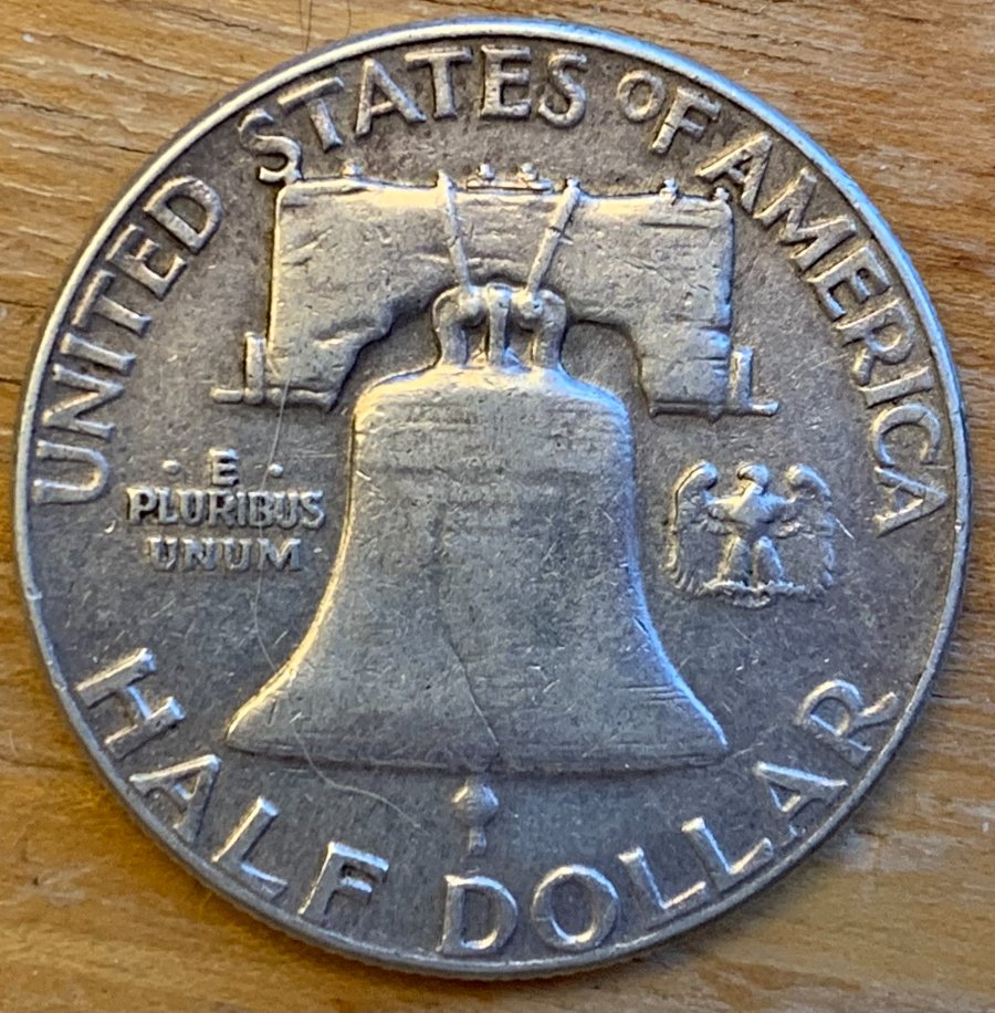 How-Much-Is-A-1954-P-Benjamin-Franklin-Half-Dollar-Worth-In-Fine-Condition?